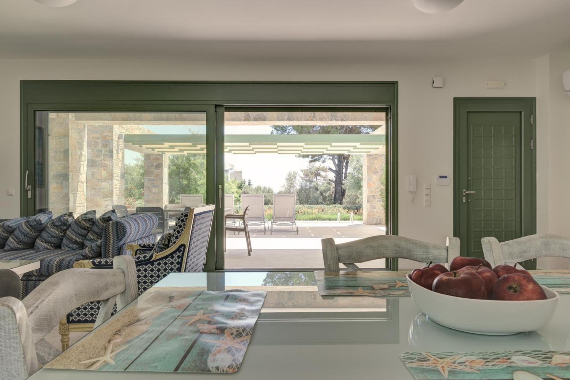 Ouzo Stone House 1 With Private Pool Villa Plomari Buitenkant foto