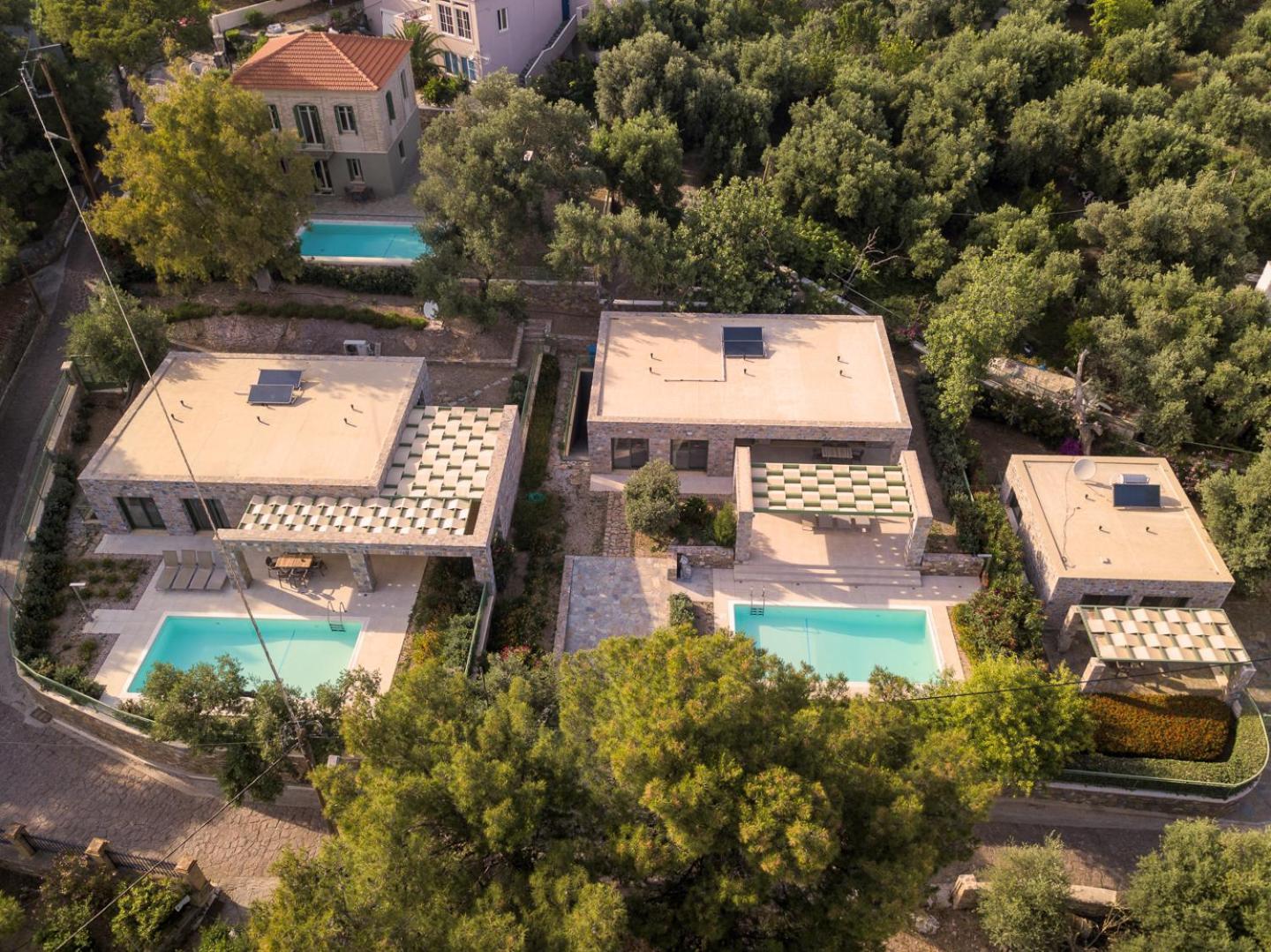 Ouzo Stone House 1 With Private Pool Villa Plomari Buitenkant foto